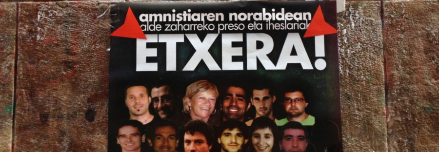 ETA Häftlinge auf Plakat